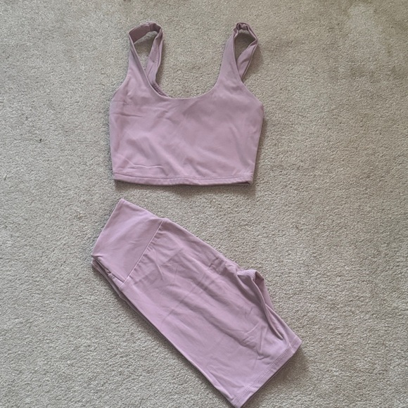 Dynamite Mauve Activewear Set - Picture 2 of 3